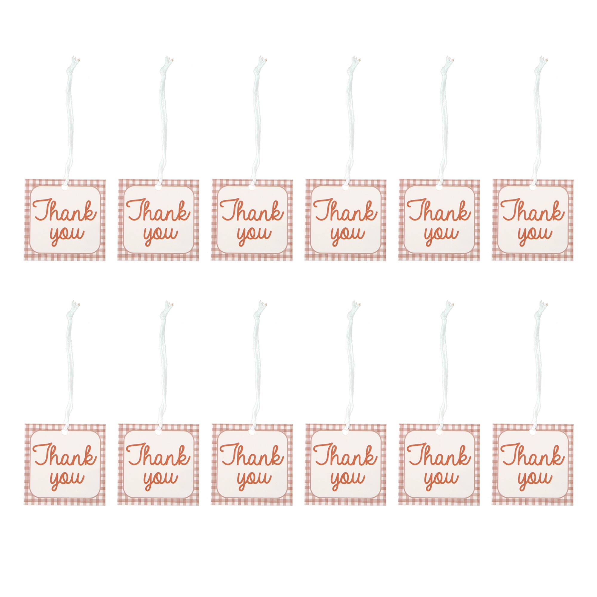 24 Packs: 12 ct. (288 total) Oh Baby Thank You Gift Tags by Celebrate It™